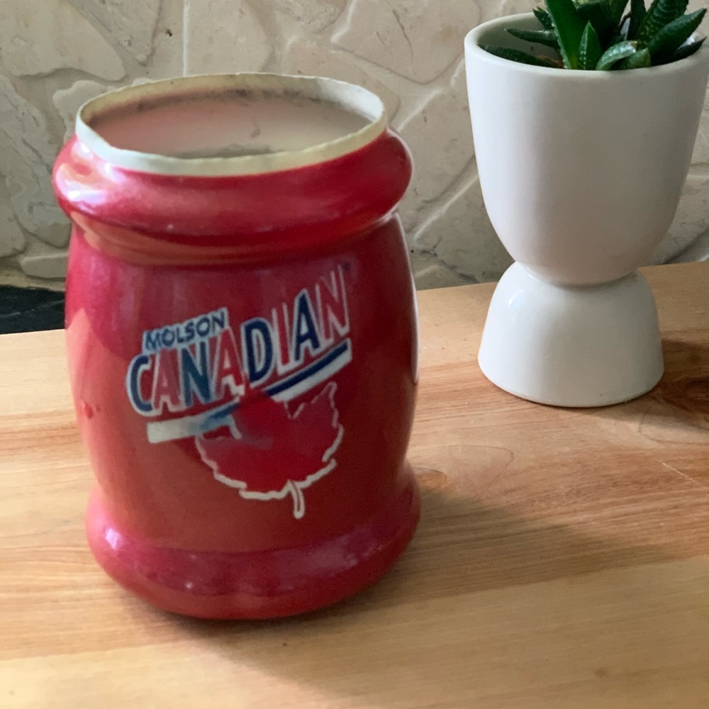 MOLSON CANADIAN | Vintage Rubbery Beer Cozy